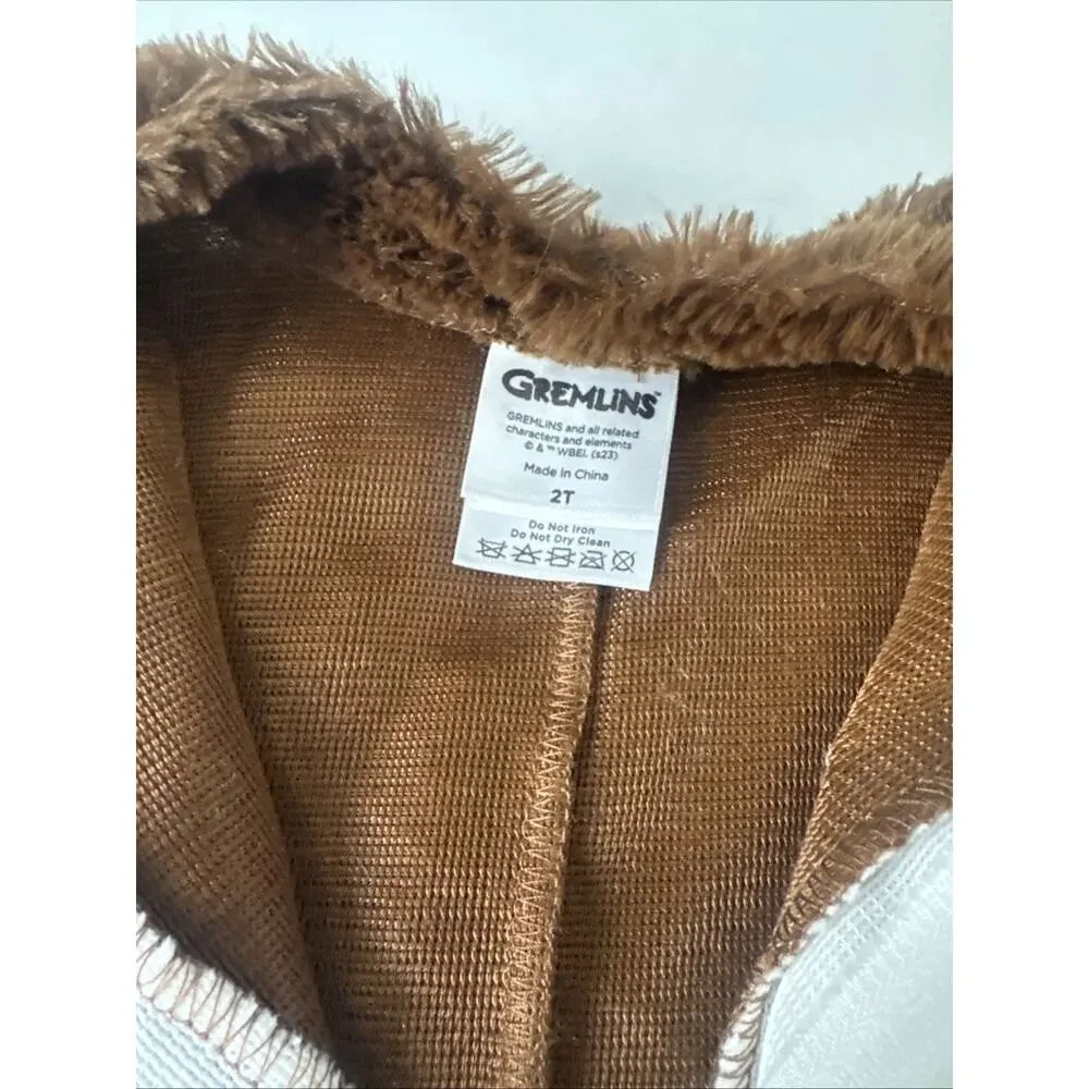 Gremlins Gizmo Halloween Costume for Toddler 2T READ Toddler Kids Child